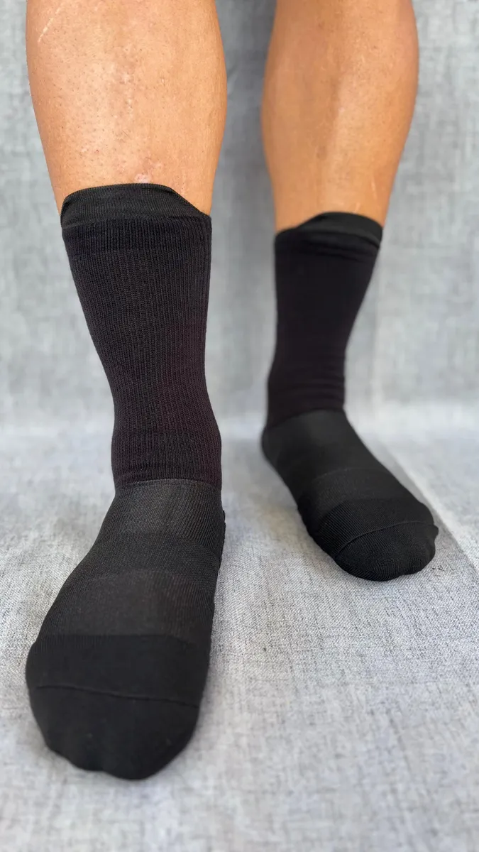 Medias calcio pro negras ($9.500) | Pibardo rcia